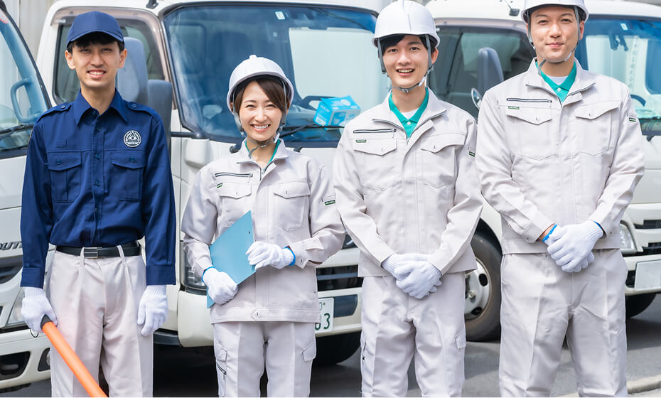 従業員の集合写真